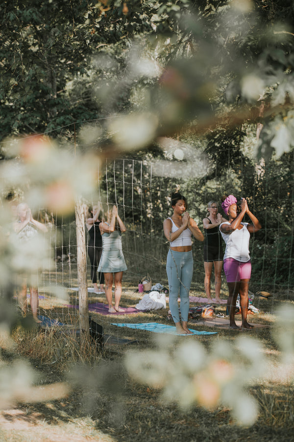 Yoga in the Orchard