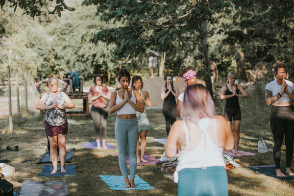 Yoga in the Orchard
